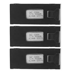 PUOO 3PCS 3.7V 1800mAh Li-po Battery for E88 E88PRO E88MAX E525 E99 E99PRO P1 P5PRO K3 S1 P8 BD101 RC Drone spare Battery RC Quadcopter
