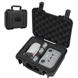 HOPELJ Waterproof Hard Case for DJI Mini 4K/2, Shock Absorbing and Pressure Resistant Carrying Case for DJI Mini 4K/2 Drone, Controller, Battery and Battery Charger