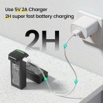DEERC D65 Intelligent Modular Drone Battery, 7.7V 1820mAh Lithium-ion Battery, Battery for D65 GPS Drones with Camera for Adults 4K, Provide 26 Minutes of Drone Flight time, D65 Accessories