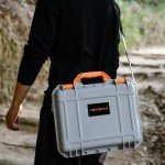 keketoha Hard Case for DJI Mini 3 Pro/3/Mini 4 Pro, Waterproof Pressure Resistant Carrying Case Accessories - Fits Latest for DJI RC (Included Neck Strap)
