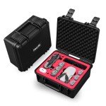 HeiyRC Mini 2 SE 4K Case, Waterproof Carrying Hard Case Hardshell Portable Travel Box for DJI Mavic Mini 2 SE/Mini 4K/Mini 2 Fly More Combo for Specta Drone Accessories