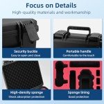 HeiyRC Mini 2 SE 4K Case, Waterproof Carrying Hard Case Hardshell Portable Travel Box for DJI Mavic Mini 2 SE/Mini 4K/Mini 2 Fly More Combo for Specta Drone Accessories