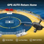 K600GPS Drone with Camera, 4.5inch LCD RC Screen, 32G SD Card, GPS Auto Return, Gesture Flight, Brushless Motor, Optical Flow, Modular Battery, 3 Speeds for Adults/Beginners