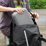 Skyreat Mini 4K/2 SE Drone Case, Portable Leather PU Case with Shoulder Strap, Handle and Propeller Holders