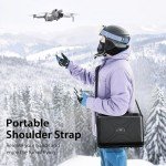 STARTRC PHOTO Mini 4 Pro/3 Case,Portable Hard Waterproof Case for DJI Mini 4 Pro/Mini 3/Mini 3 Pro /RC2/RC Controller/7 Battery/Othter Accessories