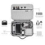 STARTRC Waterproof Case for DJI Mini 4 Pro/Mini 3/Mini 3 Pro Case Accessories,Portable Travel Bag for DJI Mini 4 Pro/Mini 3 Series Fly More Combo(for DJI RC/RC2 Controller)