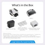 DJI Mini 4 Pro Folding Drone with RC 2 Remote (With Screen) Fly More Combo Plus, 4K HDR Video Camera for Adults, Under 249g,Omnidirectional Sensing, 3 Plus Batteries Bundle with Deco Gear Accessories