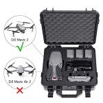 Smatree 13.4L Hard Carrying Case Compatible for DJI Mavic 2 Pro/Mavic 2 Zoom Fly More Combo(Upgrade Edition), Waterproof Hard Case for DJI mavic 2 pro/Zoom and Accessorie(Not fit for Smart Controller)