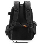 Waterproof Shockproof DJI FPV Backpack Portable Hard Case for DJI FPV Combo Drone, Remote Controller, Batteries, FPV Bag with YKK Zipper (Metal Grey)