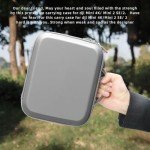 WOKEMA Father&I Drone 4K Mini / 2SE/2 Combo Accessories Only (Carry-ing) Protective Case Hard Storage Organizer Bag Holder for DJi Mini 4K / 2SE/2 Crossbody &Two Way Zipper, Grey (NOT Silicone)