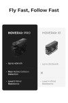 HOVERAir X1 PRO 4K Action Flying Camera, Foldable Drone with Camera with 42 KM/H Follow Speed, 10+ Fully Automatic Flight Modes, Fly Anywhere with OmniTerrain, SmoothCapture 2.0(Standard)