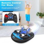 Oddire Mini Drone for Adults, Drones & Cars 2 in 1 Toy with One Key Take Off-Landing, Altitude Hold, Headless Mode, 360° flip, Car Mode, 2 Batteries,