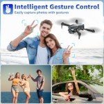 X-shop Drone with Camera for Kids & Adults, 1080P HD Mini FPV Drones with Altitude Hold, One-Key Take Off/Landing, Headless Mode, 360° Flips, Speed Adjustment, Toys Gifts for Boys Girls, Beginner