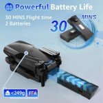 X-shop Drone with Camera for Kids & Adults, 1080P HD Mini FPV Drones with Altitude Hold, One-Key Take Off/Landing, Headless Mode, 360° Flips, Speed Adjustment, Toys Gifts for Boys Girls, Beginner