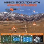 Autel Robotics EVO II PRO RTK V3, Real-time Centimeter-Level Positioning, Remote ID, S-ony 1'' 6K/30fps HDR Camera, GNSS Base Station & PPK Support, 38 Minutes, 15KM Transmission, for Mapping/Photogrammetry/Urban Planning/Searching