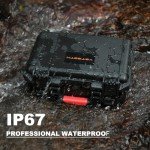 Drone Case for DJI Mini 4K: Waterproof Hard Travel Cases with Custom Foam for DJI Mini 2 /2 SE Fly Combo, Large Carrying Box for Drone, Batteries, Charger, Cable, Propeller & Accessories (Case Only)