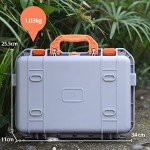 Drone Case for DJI Mini 2 SE: Waterproof Hard Travel Cases with Custom Foam for DJI Mini 4k/2 Fly Combo, Large Carrying Box for Drone, Batteries, Charger, Cable, Propeller & Accessories (Case Only)