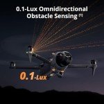 DJI Mavic 4 Pro Drone with 512GB Creator Combo – 6 Batteries, 6K60 HDR, 100MP, 51-Min Max Flight Time, 18.6-Mile Range, ActiveTrack 360 Subject/Vehicle Tracking, Omnidirectional Avoidance Bundle with 128GB Memory, Backpack + More