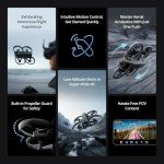 DJI Avata 2 FPV Drone with 3-Battery Fly More Combo CP.FP.00000151.02 4K Video + 128GB Memory, Landing Pad + More