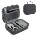 HOPELJ Mini 4K Carrying Case,Portable Small Hard Shell Storage Bag for DJI Mini 4K / 2 SE Drone,Controller Battery and Other Accessories-Sleek Grey Design.