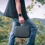 HOPELJ Mini 4K Carrying Case,Portable Small Hard Shell Storage Bag for DJI Mini 4K / 2 SE Drone,Controller Battery and Other Accessories-Sleek Grey Design.