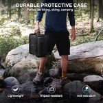Lekufee Waterproof Hard Carrying Case for DJI Mini 4 Pro/4/3 Pro/3 Drone & RC 2/RC/N2/N1 Controller & Accessories