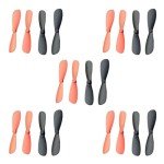 Mini Propeller Blades, 20 Propeller Props Suitable for Remote-Controlled Aircraft Quadcopter, The Propeller of UAV is 1.81 in Long and The Axial Aperture is 0.03 in.Propeller Parts