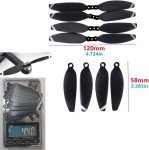Accessories 16PCS Propeller for HS175D X500pro X650 Ruko F11MINI Bwine F7MINI Aerial Photography Folding Quadcopter, Spare Parts for RC Drone Blades