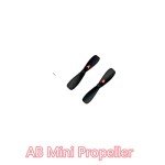 skrnrhrery Mini Propeller, Suitable for RC Aircraft Special Nylon Props Central axis 0.8MM Blade Length 46/42/37/MM Positive and Negative AB propellers Mini Quadcopter Accessories (37mm)