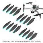 16PCS Foldable Drone Propellers Replace Parts for S159 Drone Spare Part, Replacement Low-Noise and Quick-Release Blades Props Wings Accessories
