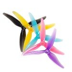 20pcs Fpv Drone Props Propeller: Gemfan Hurricane 51477 Tri-Blade 5 Inch Props for 4S 6S FPV Freestyle Racing, 10xCW 10xCCW