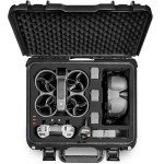Lekufee Waterproof Hard Carrying Case for DJI Avata 2 Drone,Fly More Combo, Goggles N3 / 3 / Integra,RC Motion 3/2,FPV Remote Controller 3/2, and other Accessories(Case Only)