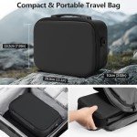 FPVtosky Neo Carrying Case Drone Portable Bag for DJI Neo Fly More Combo Compact Bag with RC-N3 Storage Drone Accessories Black