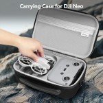 FPVtosky Neo Carrying Case Drone Portable Bag for DJI Neo Fly More Combo Compact Bag with RC-N3 Storage Drone Accessories Black
