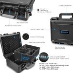 Lekufee Waterproof Hard Carrying Case for DJI Neo Drone, Neo Motion Fly More Combo, Goggles N3/3/2/Integra, RC 2/N3/N2/Motion 3/2 and Accessories (Case Only)