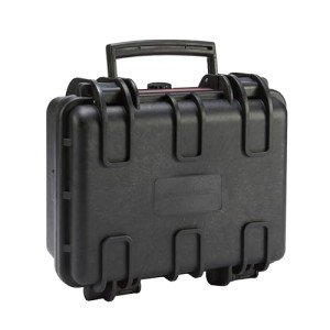 Amazon Basics Hard Camera Case, Small, Black, Solid, 12"L x 11"W x 6"H