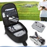 PGmoon Carrying Case Compatible with DJI Mini 3 / Mini 4 Pro, Sling Travel Drone Carrying Case with Multi-Pockets for RC Controller, Charging Hub and More Accessories (Patent Design)