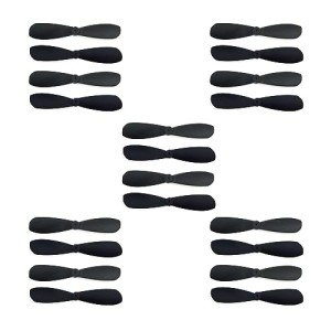 skrnrhrery The Propeller Blades, UAV Propeller Used to Remote Control The Glider Special Nylon 46 Mm Blade Shaft 0.8 Mm of Positive and Negative Mini UAV Propeller Aircraft Parts