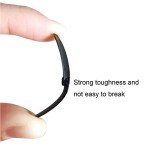 skrnrhrery The Propeller Blades, UAV Propeller Used to Remote Control The Glider Special Nylon 46 Mm Blade Shaft 0.8 Mm of Positive and Negative Mini UAV Propeller Aircraft Parts