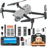 Autel Robotics EVO 2 PRO V3, Son-y 1" CMOS Sensor & 12-Bit Image 6K HDR Video EVO II Pro V3 Rugged Bundle, Moonlight Algorithm 2.0, 40 Minutes, 15KM Transmission, 360° Obstacle, SkyLink 2.0