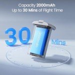 Holy Stone Intelligent Modular Drone Battery for HS360E Drones with Camera for Adults 4K, GPS 4K Drone, Accessory HS360E