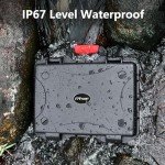 FPVtosky Hard Case for DJI Air 3S/Air 3 Drone/Fly More Combo, Waterproof Air 3S Hard Shell Carrying Case Accessories, Compatible with DJI RC2/ RC-N2/ RC Pro, Up to 8 Batteries