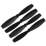 uxcell RC Propellers 55mm CW CCW 2-Vane Main Rotors Black 2 Pairs