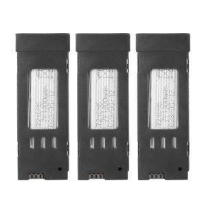 3PCS 1800MAH 3.7V RC Drone Lithium Battery for E58/E68/JY109/998PRO, High Capacity Drone Lithium Battery for Quadcopter.