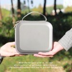 "Father&I" Drone Neo Combo Accessories Only (Carry-ing) Protective Protector Case Hard Storage Bag Holder for Dji Neo Crossbody&Two Way Zipper&Ultra-Compact&Small Carrier, Grey Morandi (NOT Silicone)