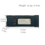 VBILUM 3.7V 600mAh Battery for E58 S168 JY019 JD-19 Drone Battery E58 Drone Battery with USB Charging Cable