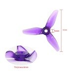 16pcs HQProp 3x4x3 Tri-Blade Propeller 3 inch Props for RC FPV Drone Quadcopter (4sets, mix color)