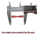 skrnrhrery Propeller Blades,1.8(in) Positive and Negative propellers are Suitable for Quadcopter Aircraft Model Airplane Glider Center Hole 0.04(in) UAV Spare Parts Mini Drone propellers