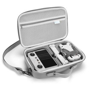 Skyreat Mini 3 / Mini 3 Pro Case RC,Compact Small PU Waterproof Carrying Case with Shoulder for DJI Mini 3/Mini 3 Pro Drone and Battery Accessories