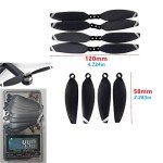Fytoo 24PCS Propeller for HS175D X500pro X650 Z6pro F11MINI F7MINI Aerial Photography Folding Quadcopter Accessories Remote Control Drone Blade Spare Parts